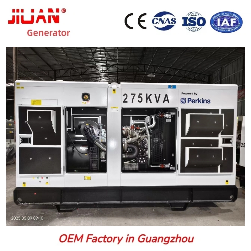275KVA Perkins diesel generator EU Stage II certification