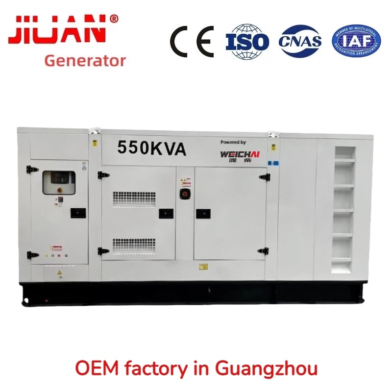 550KVA Weichai diesel generator