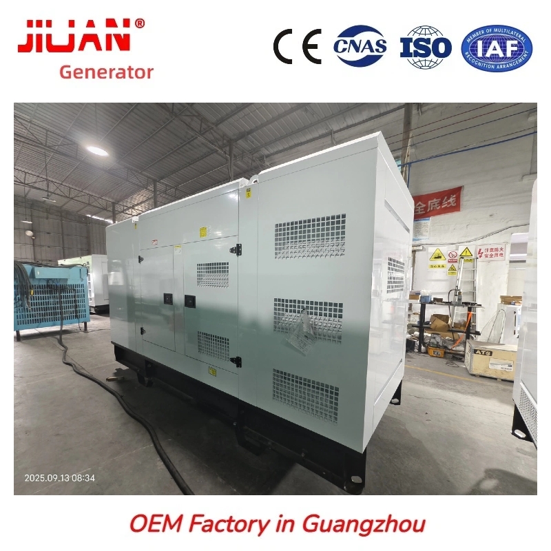 250KW heavy duty generator 500L fuel tank