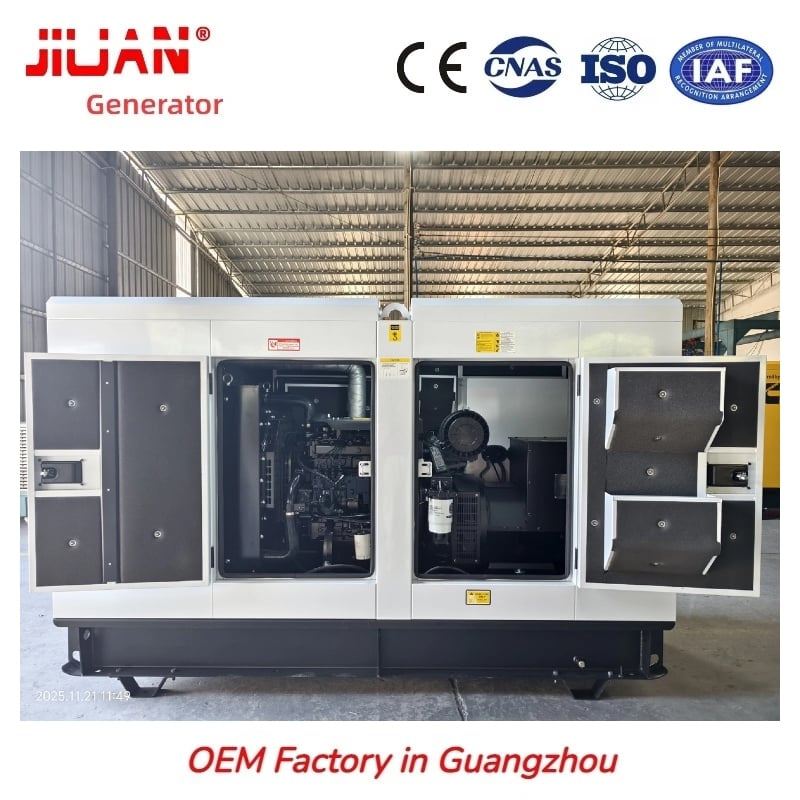 64KW off-grid prime generator compact transport