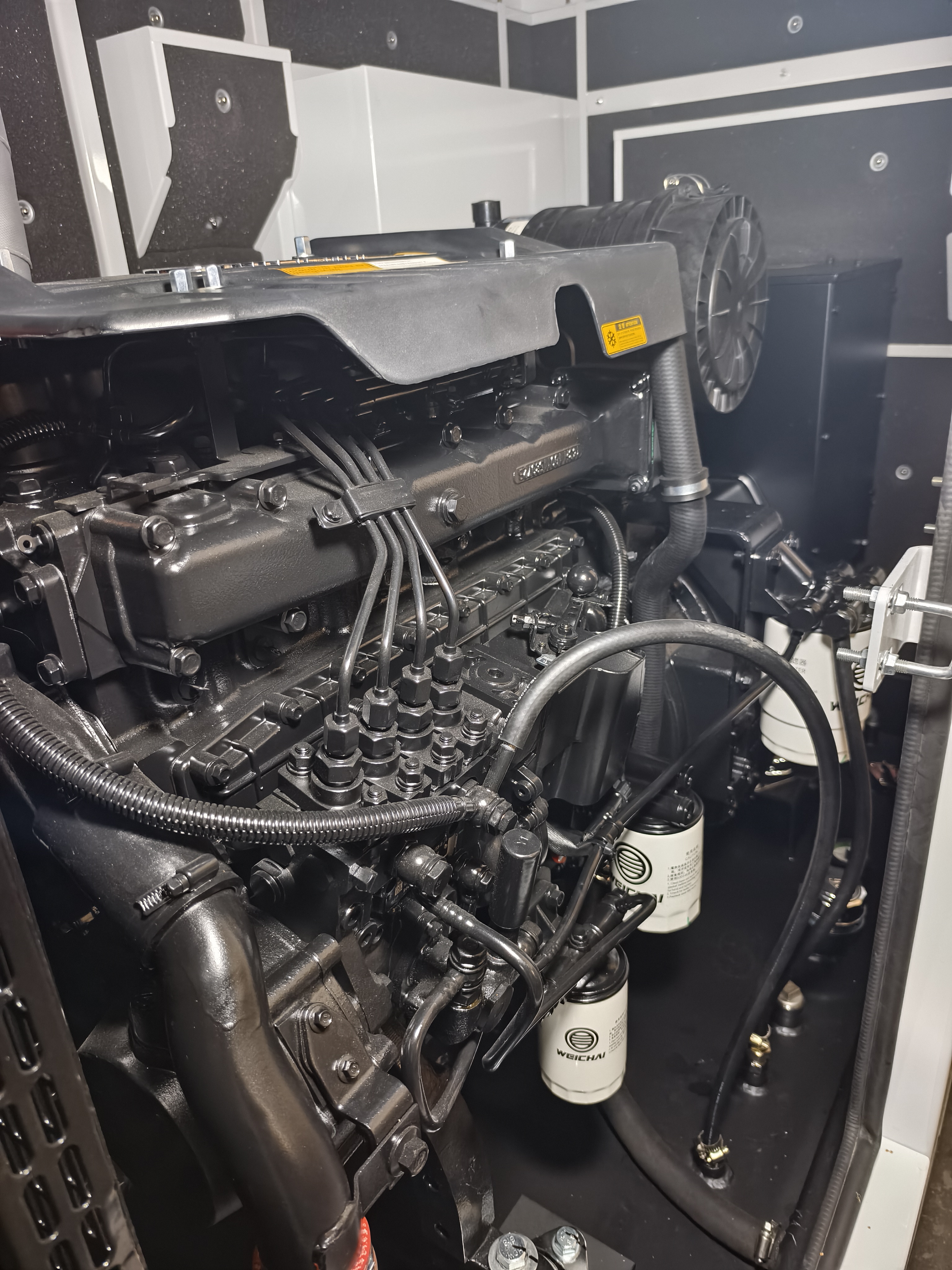 88KVA Weichai diesel generator OEM configuration