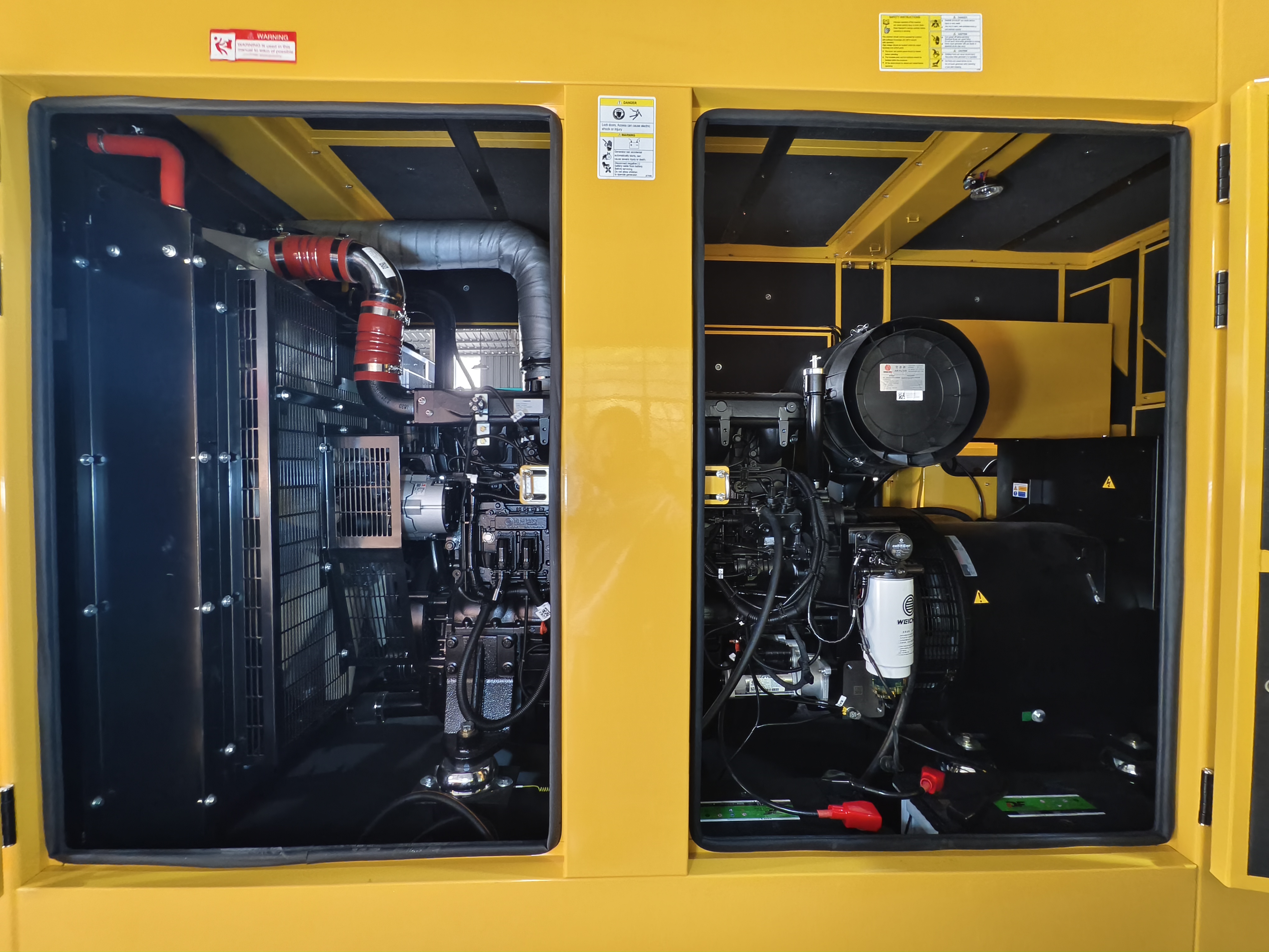 356KVA Weichai diesel generator OEM configuration