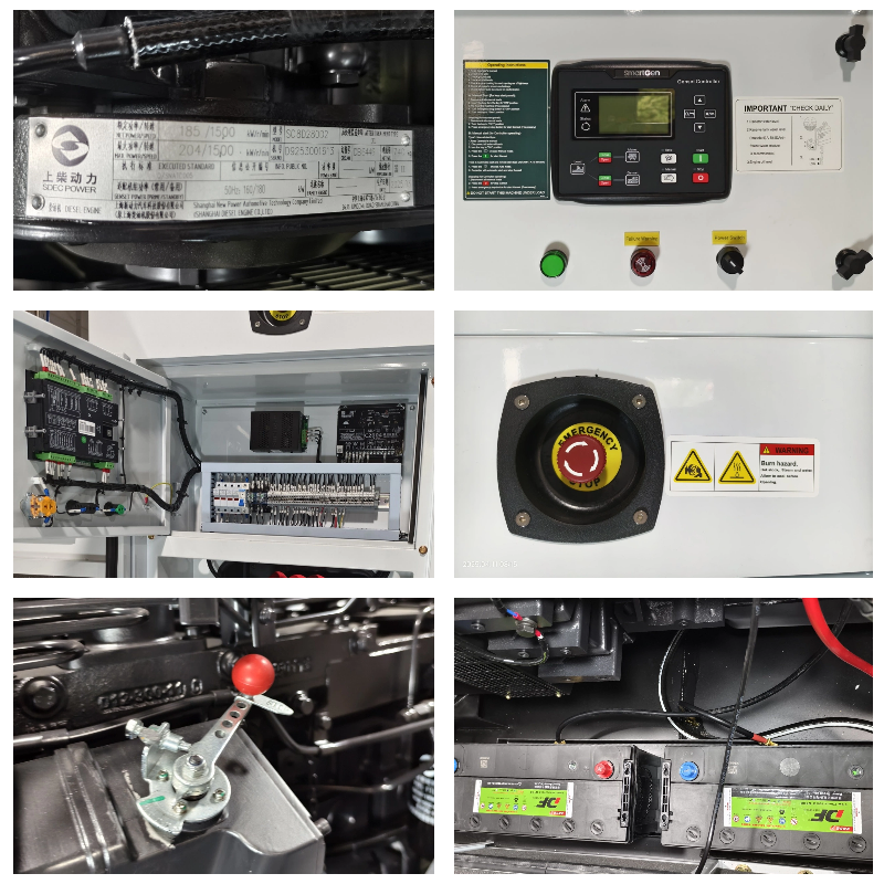 SDEC silent diesel generator cold start capability