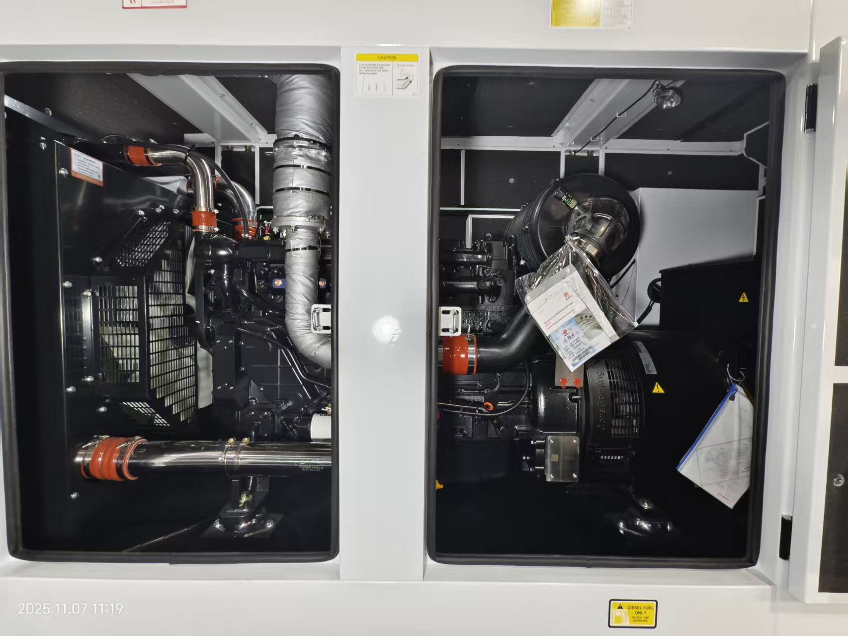 Weichai 350KVA silent genset global parts network