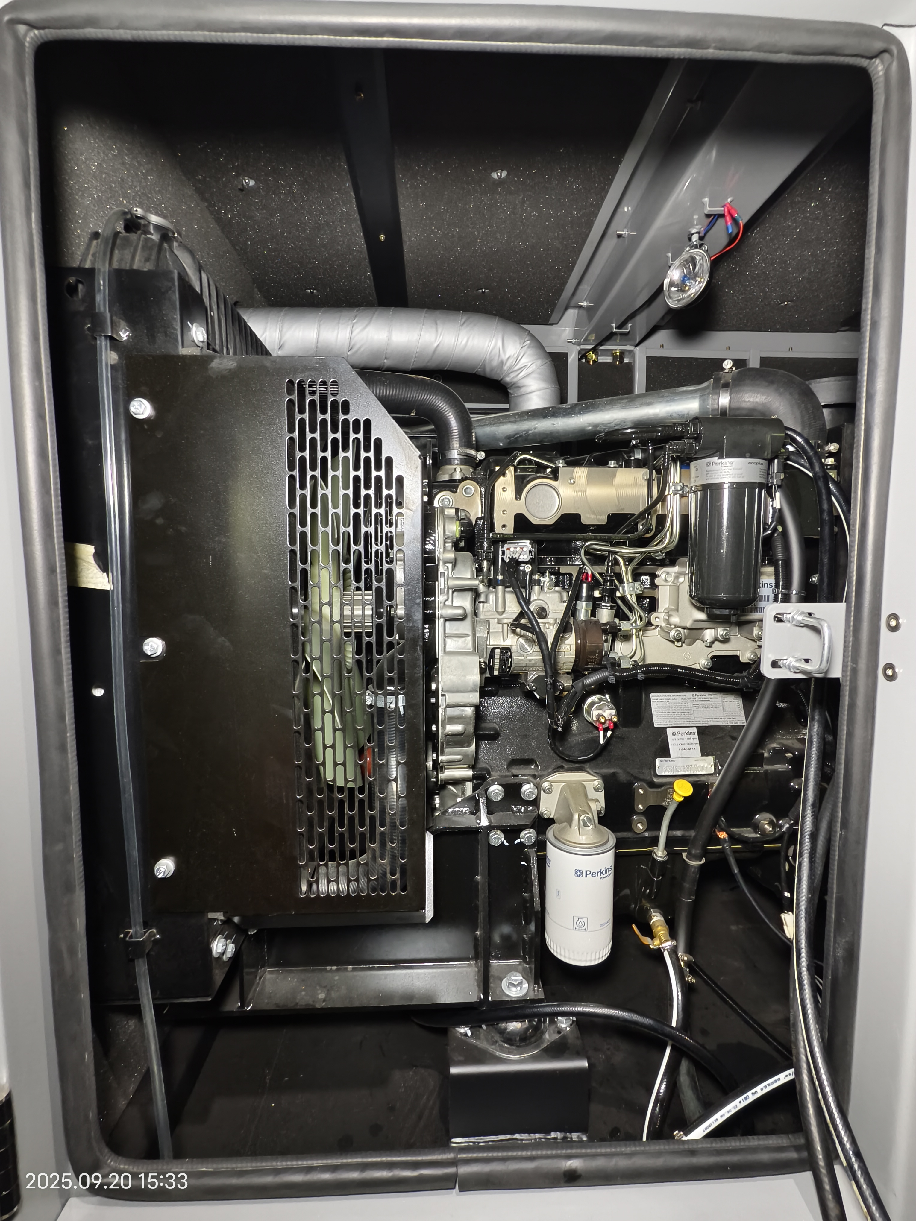 Perkins 1104C-44TAG2 generator four-cylinder efficiency