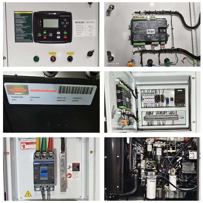 250KVA prime power generator base frame structure