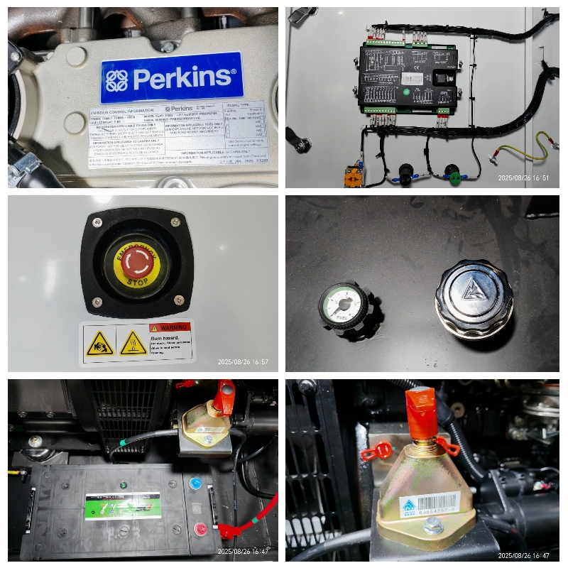 200KVA standby generator set DSE6120 controller