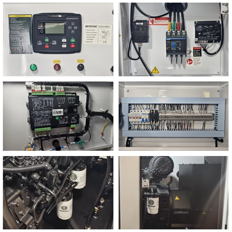 88KVA Weichai diesel generator ATS control