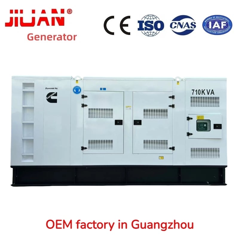 710KVA Cummins diesel generator