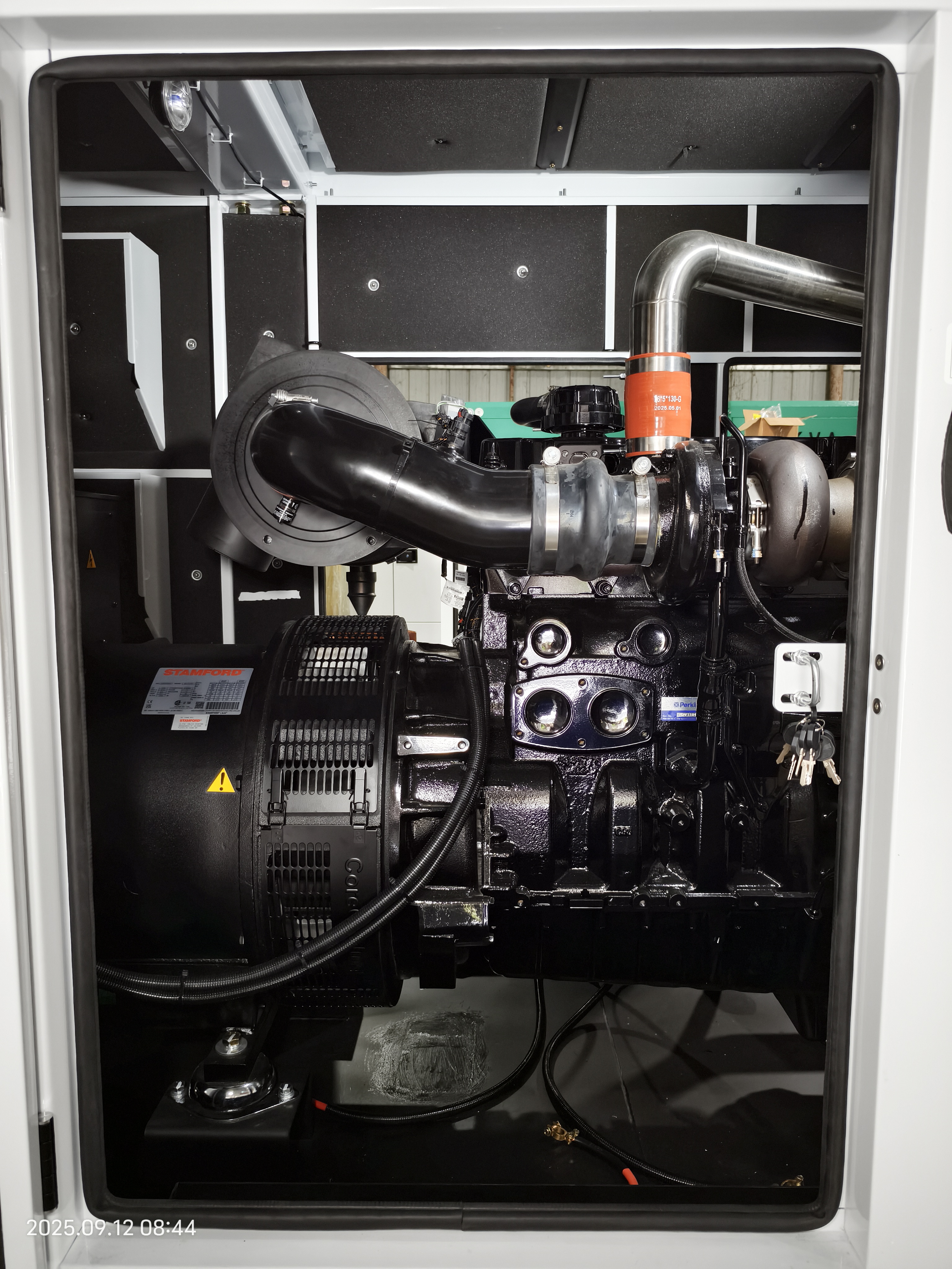 357KVA emergency power generator application