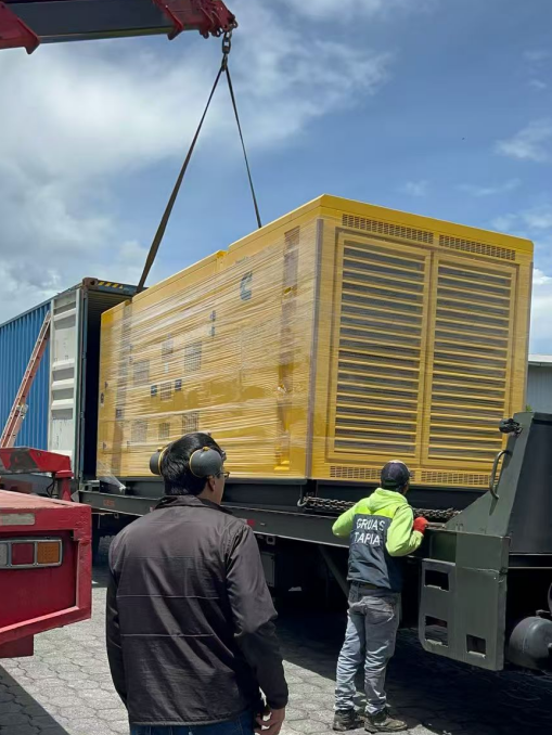 1250KVA Cummins Power Set for Ecuador Flour Processing Plant