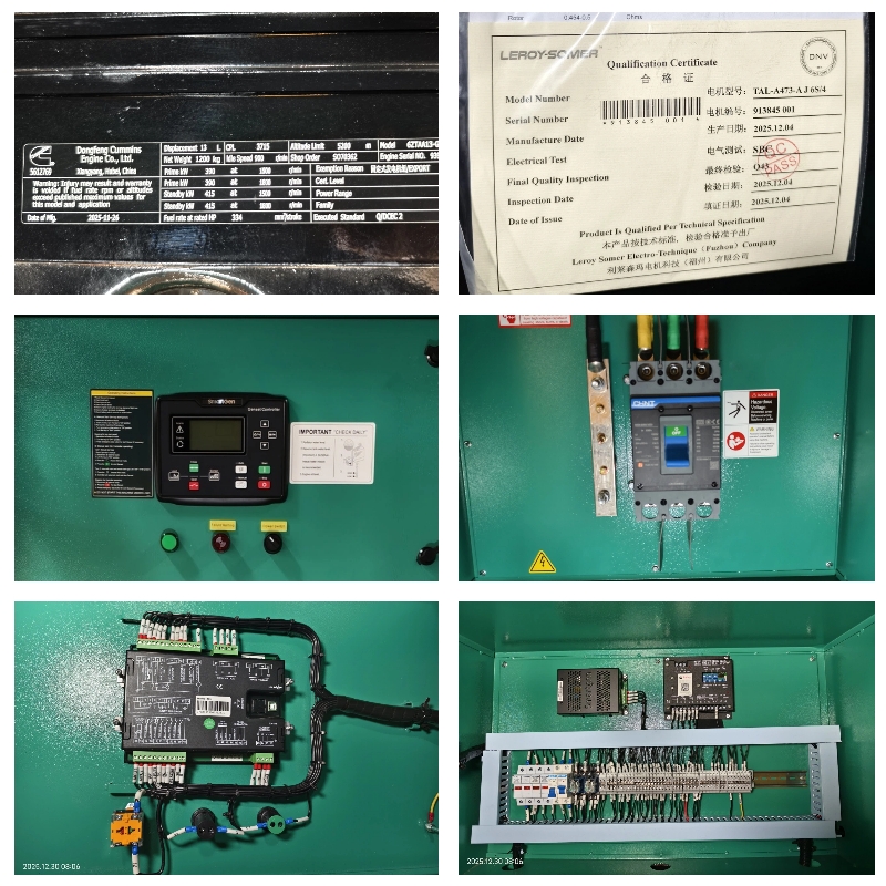 352KW standby power generator CDC400KVA canopy tank hospital campus