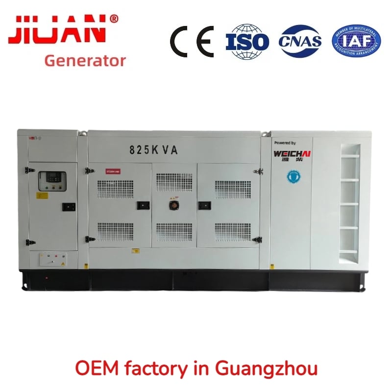 825KVA Weichai diesel generator