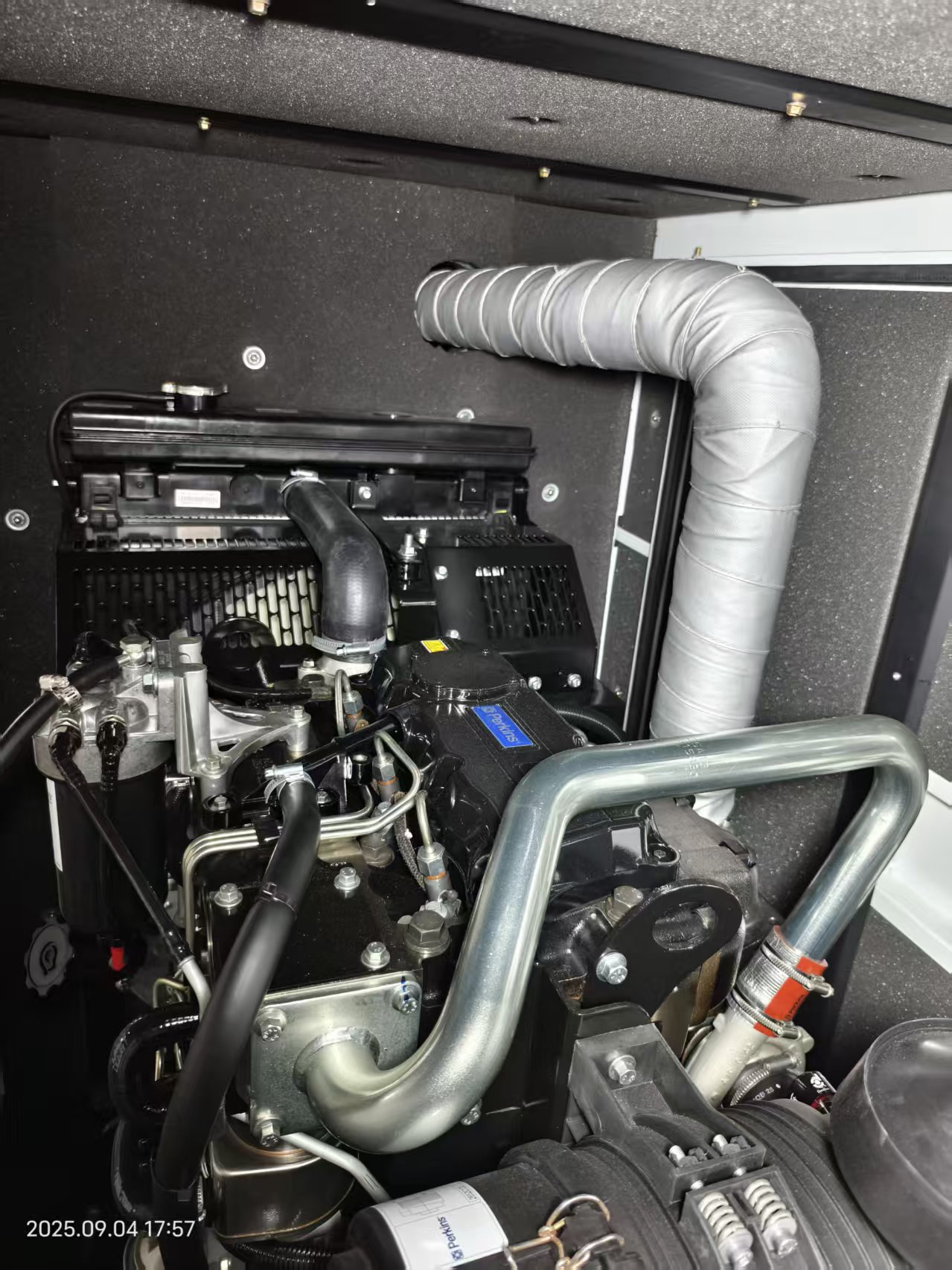 45KVA prime power generator dual emission certification