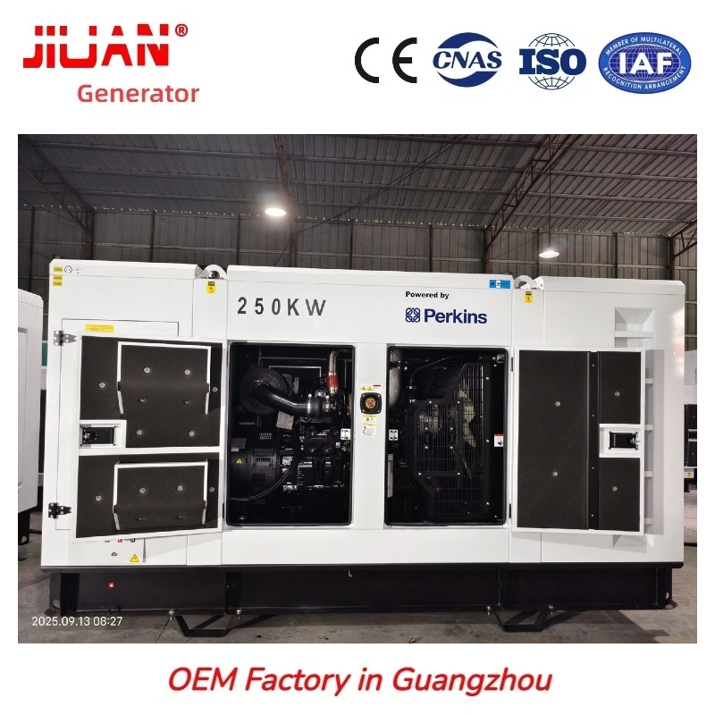 250KW Perkins diesel generator specifications