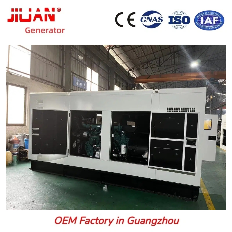 400KW prime power generator CDW550KVA silent canopy noise reduction