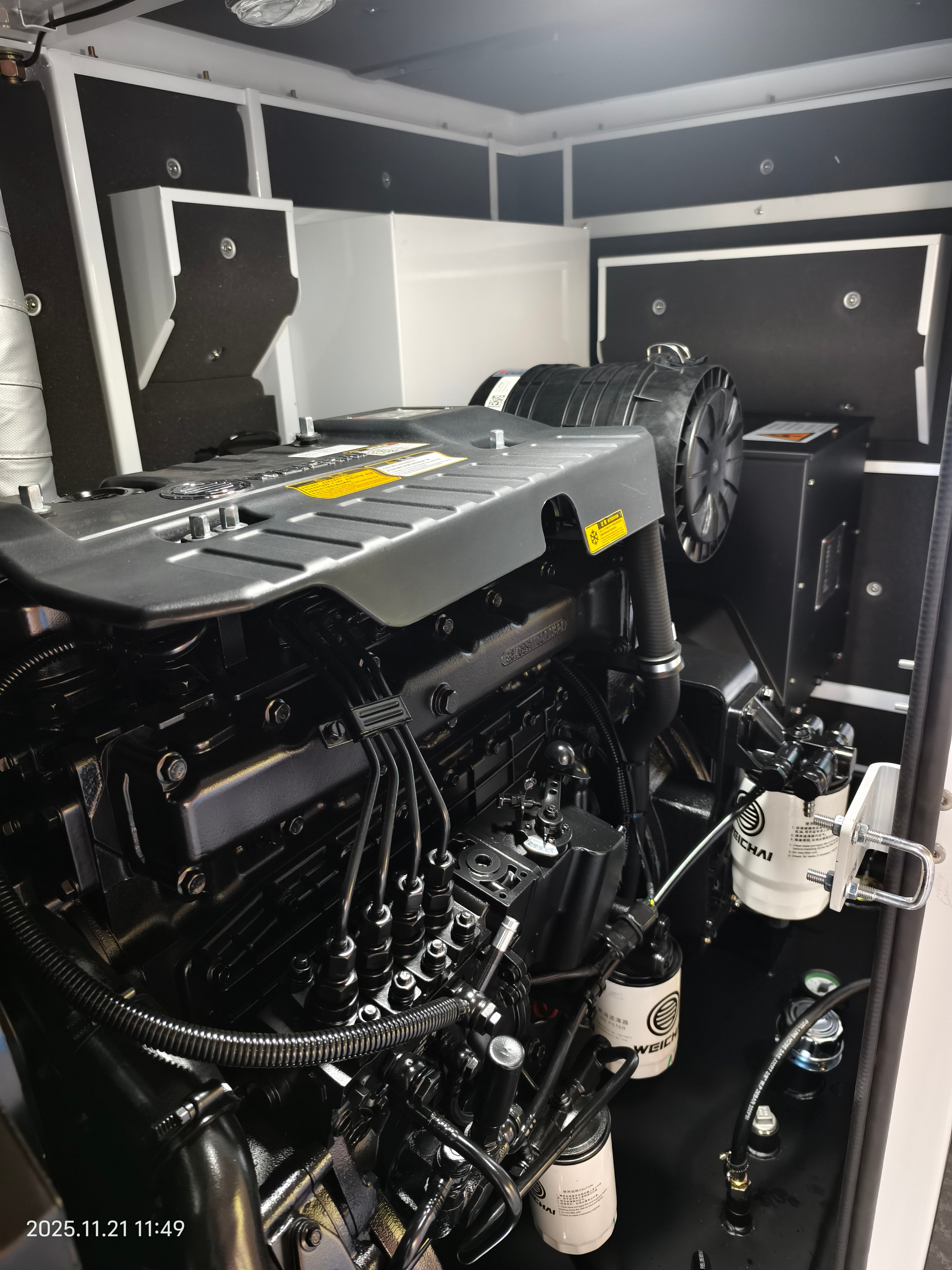 80KVA island resort generator OEM customization