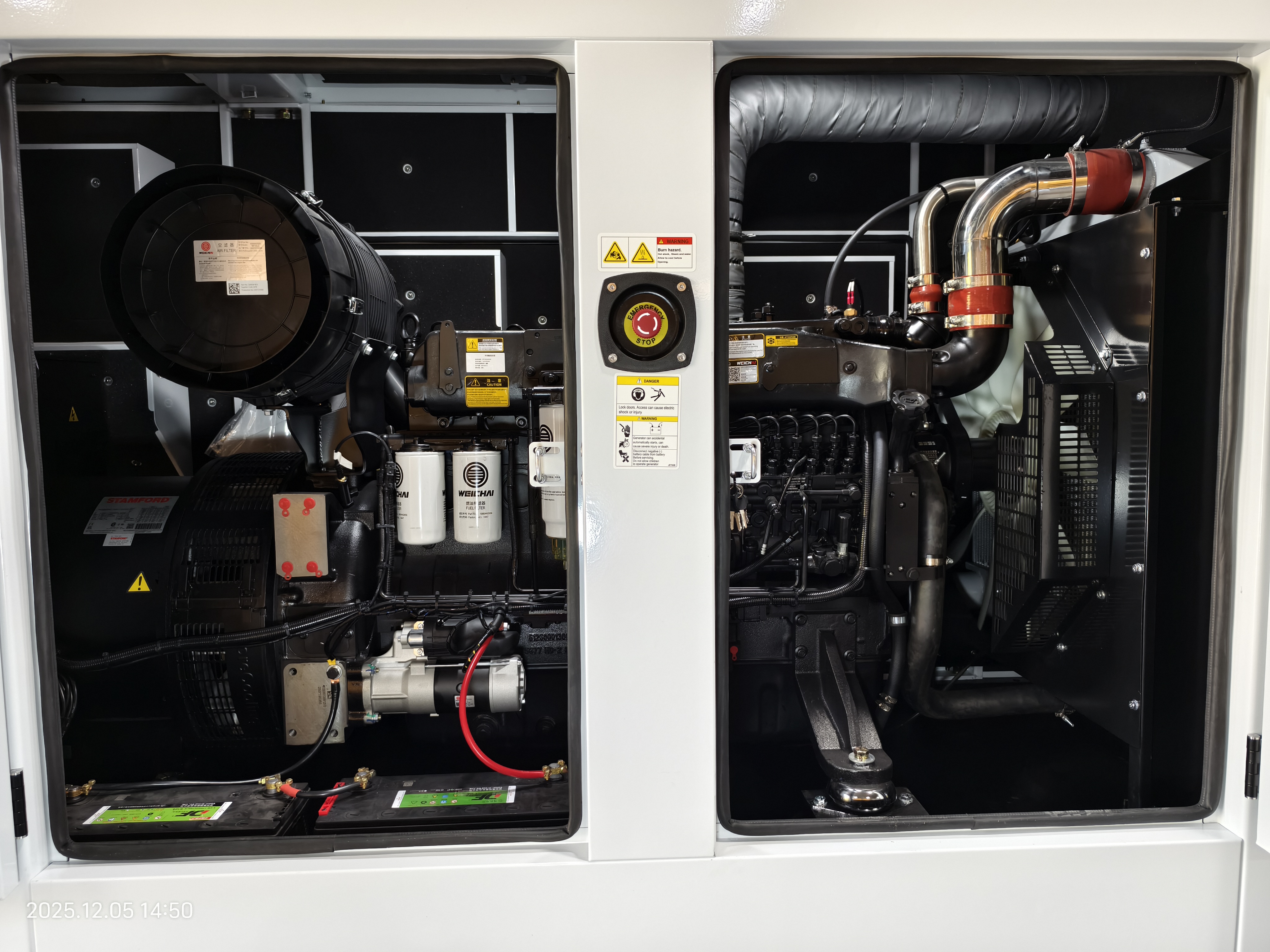 Unmatched Acoustic Insulation and Efficiency of Weichai Silent Generator Set