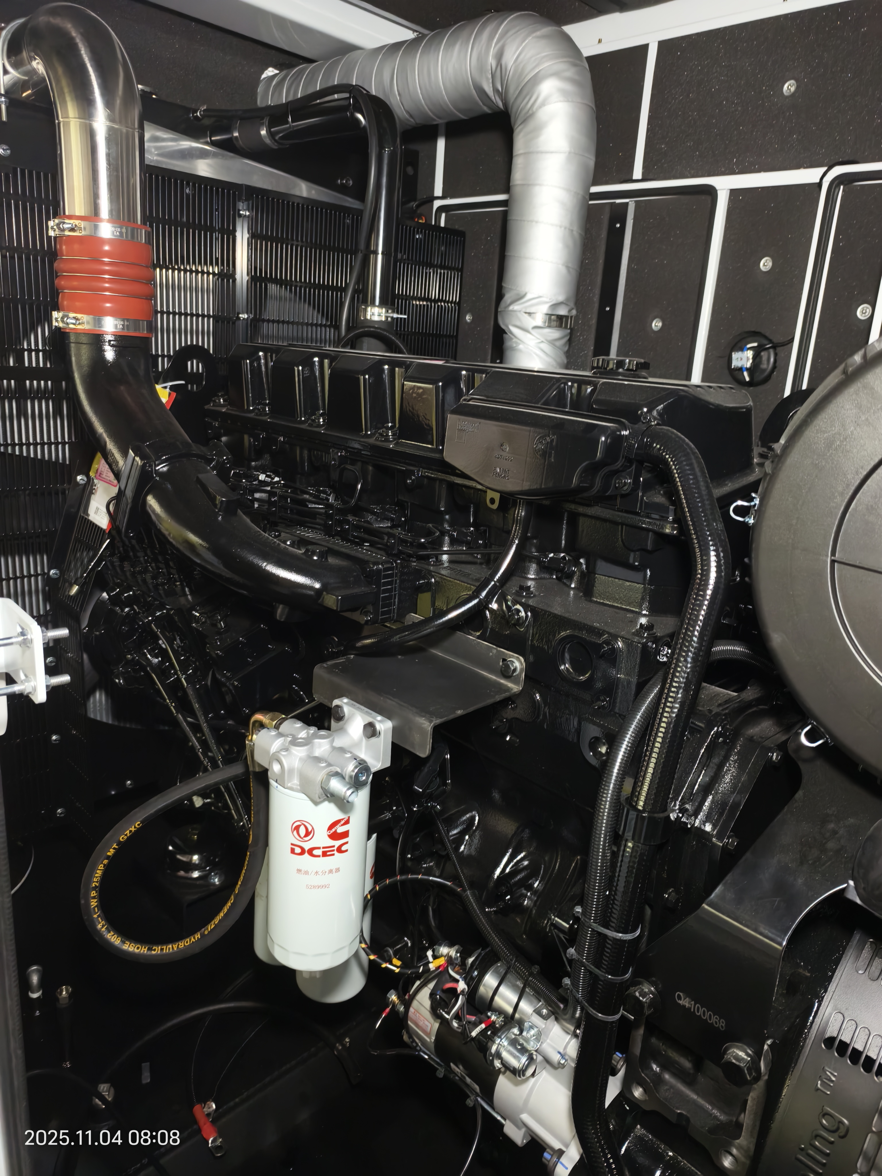 350KW prime power generator CDC500KVA application mine site quarry