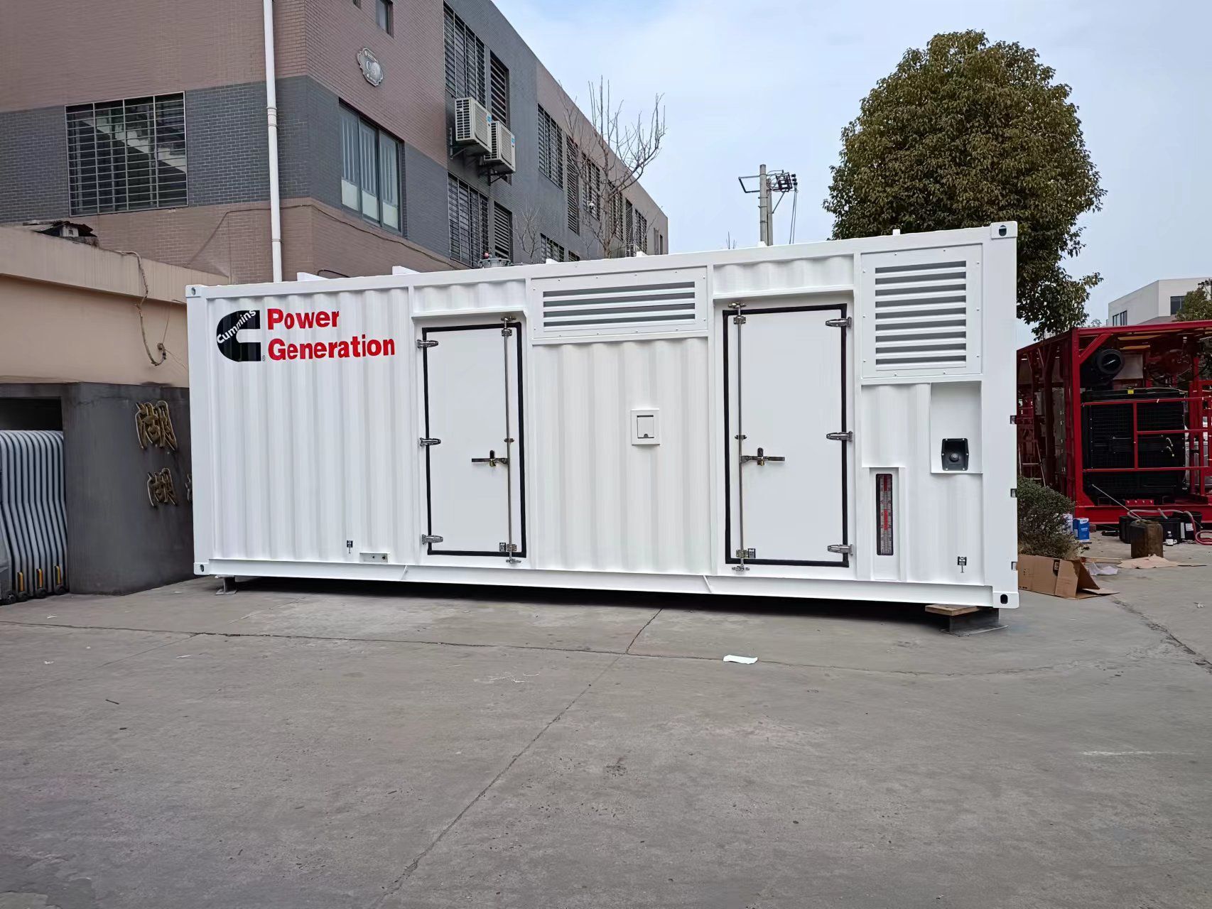 Ruggedized 1000kva Container Generator Set Engineered for Turnkey Multi-Megawatt Prime Power Deployments