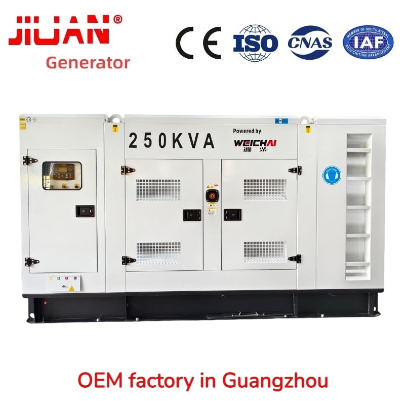 250KVA Weichai diesel generator