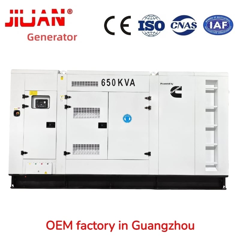650KVA Cummins diesel generator