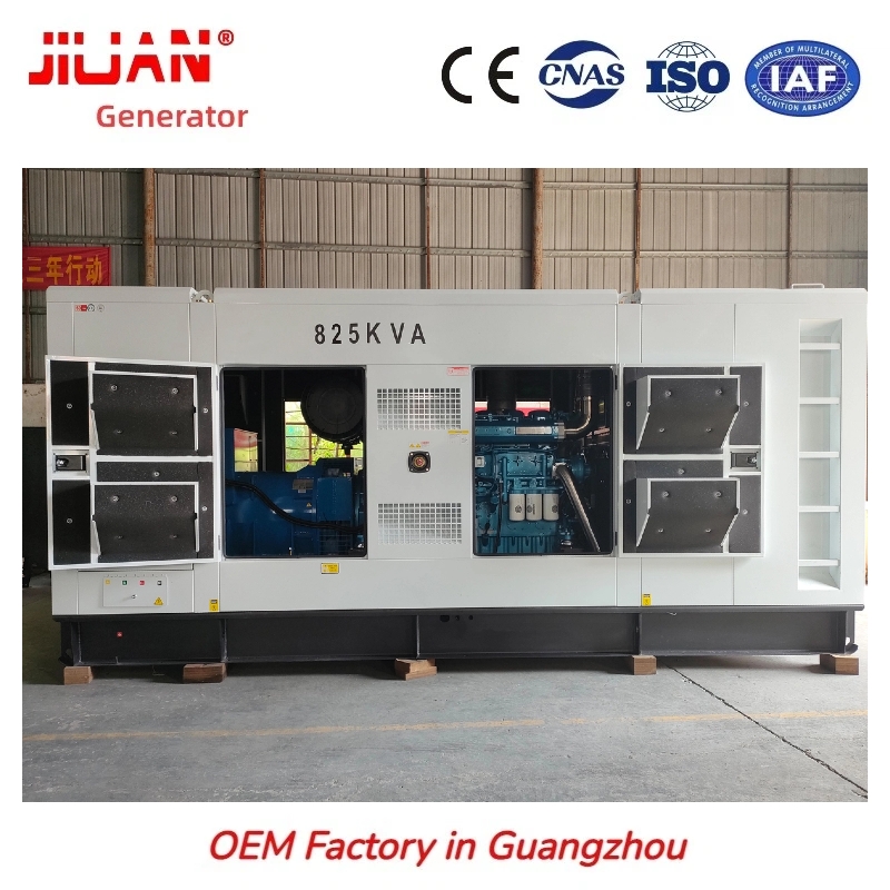 Weichai 6M33D725E310 genset CDW825KVA specification table