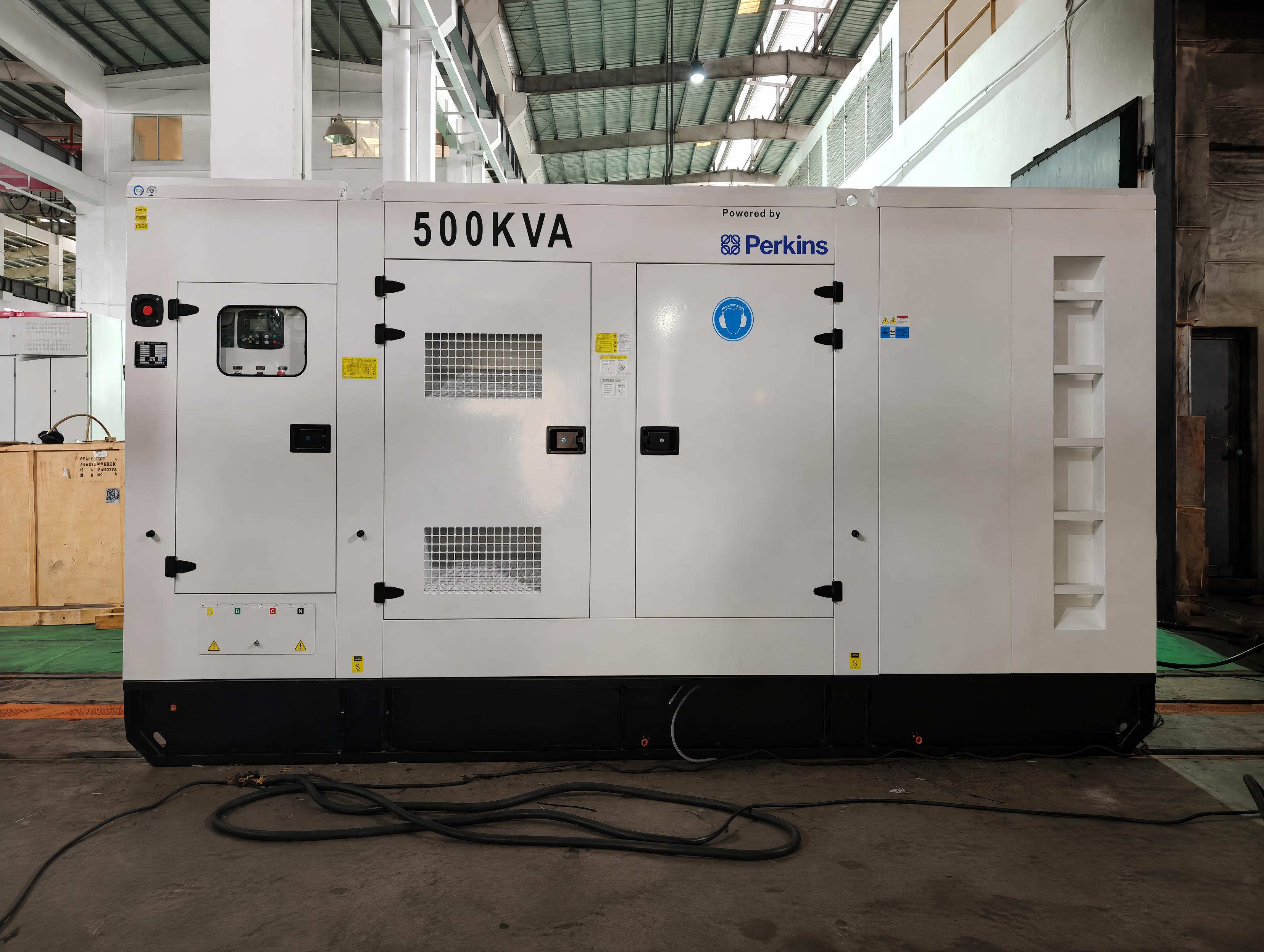 Precision High Efficiency Powertrain Matching for 500kVA Generators