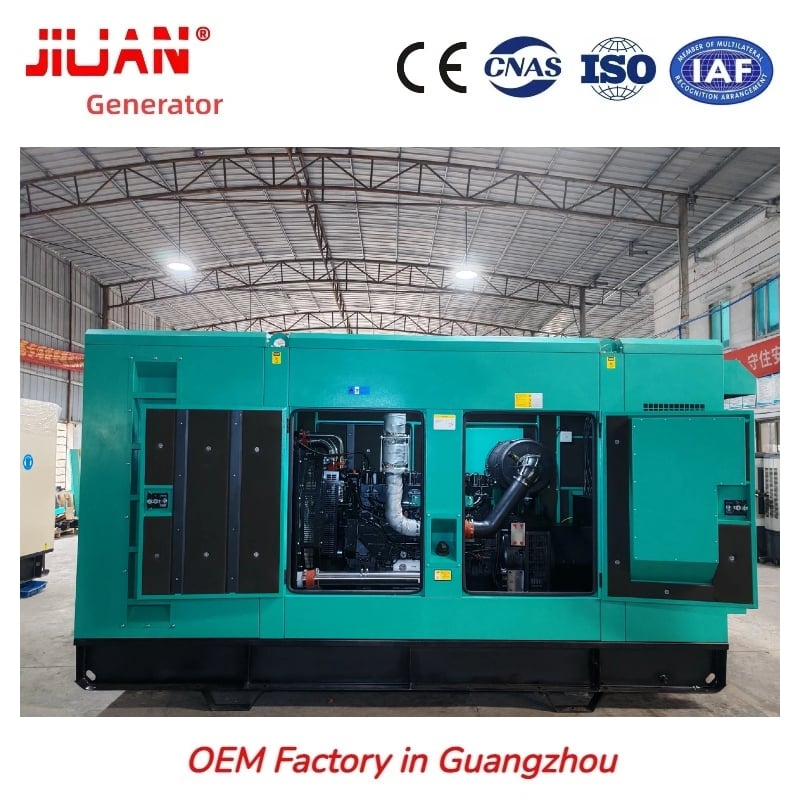 215KVA ultra silent genset ESN traceability PICC warranty