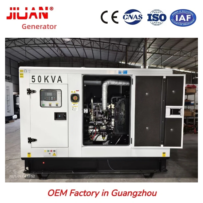 50KVA Perkins diesel generator compact three-cylinder