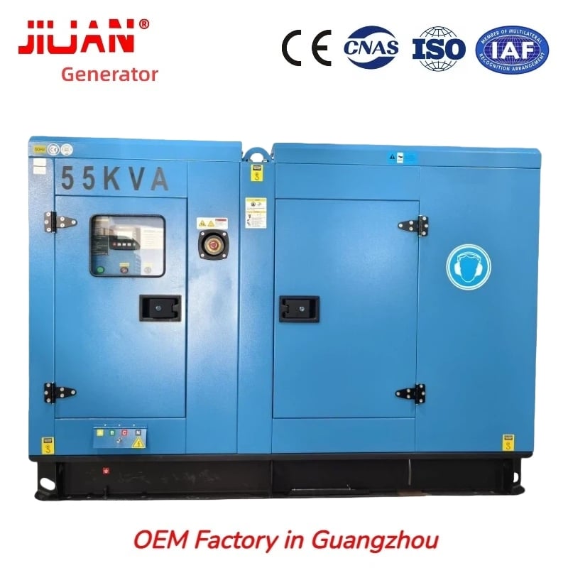 55KVA SDEC diesel generator