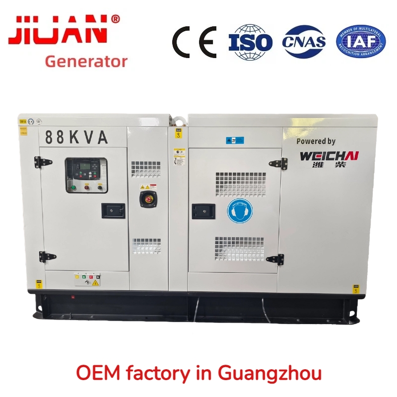 88KVA Weichai diesel generator