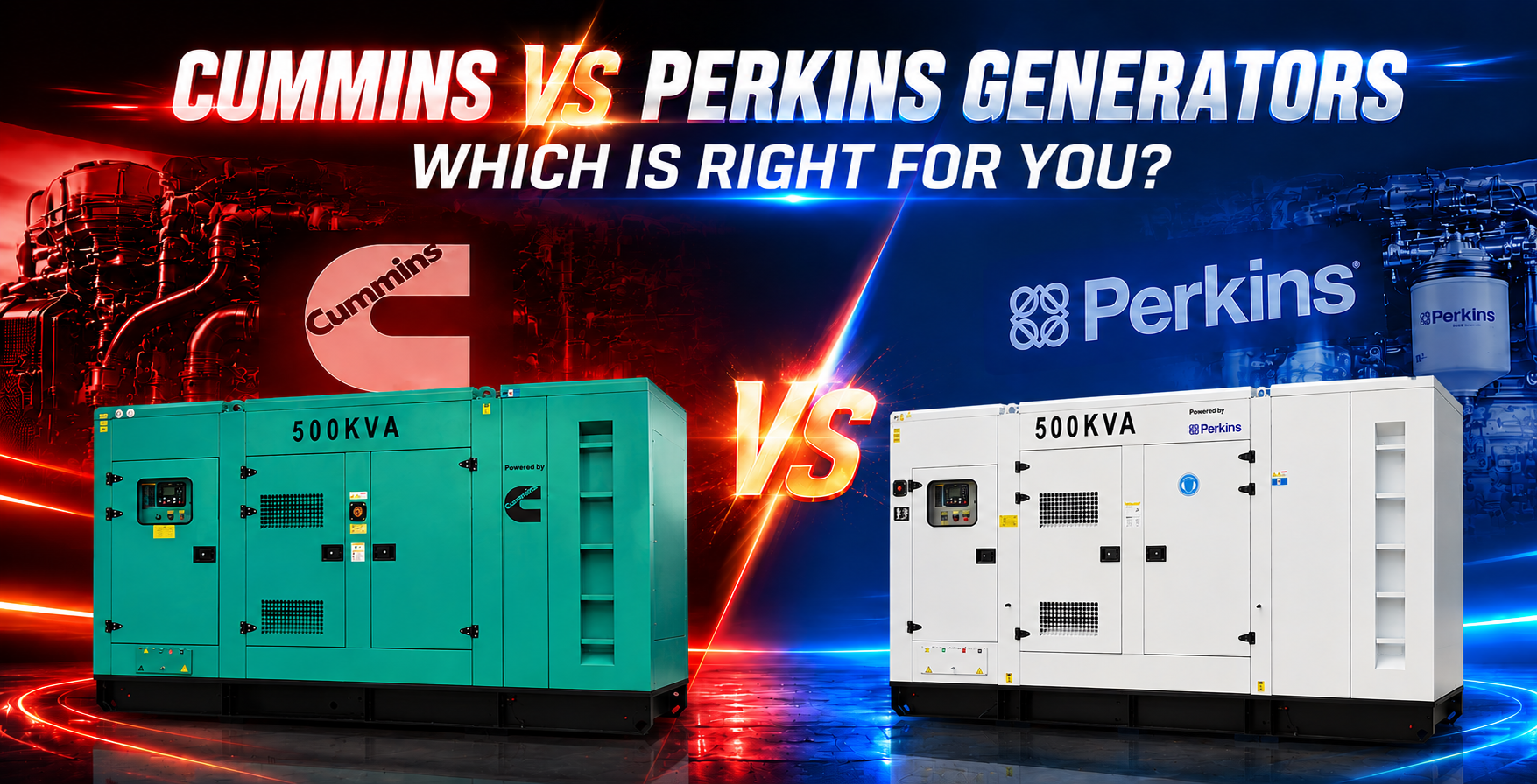 Cummins vs Perkins Generators - Which is Right For You?