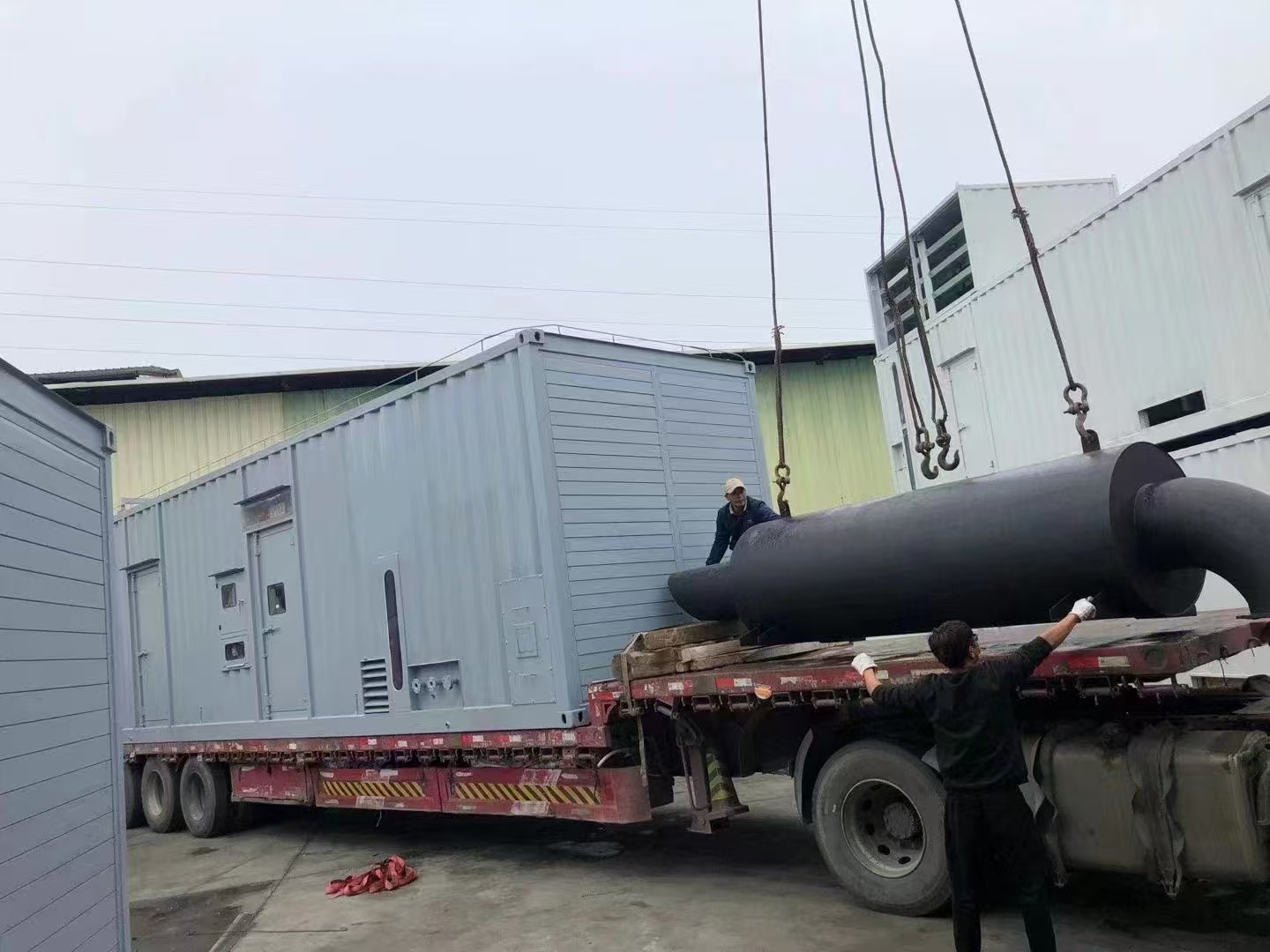 Heavy-Duty Mining Skid Frame with 110% Environmental Spill Containment