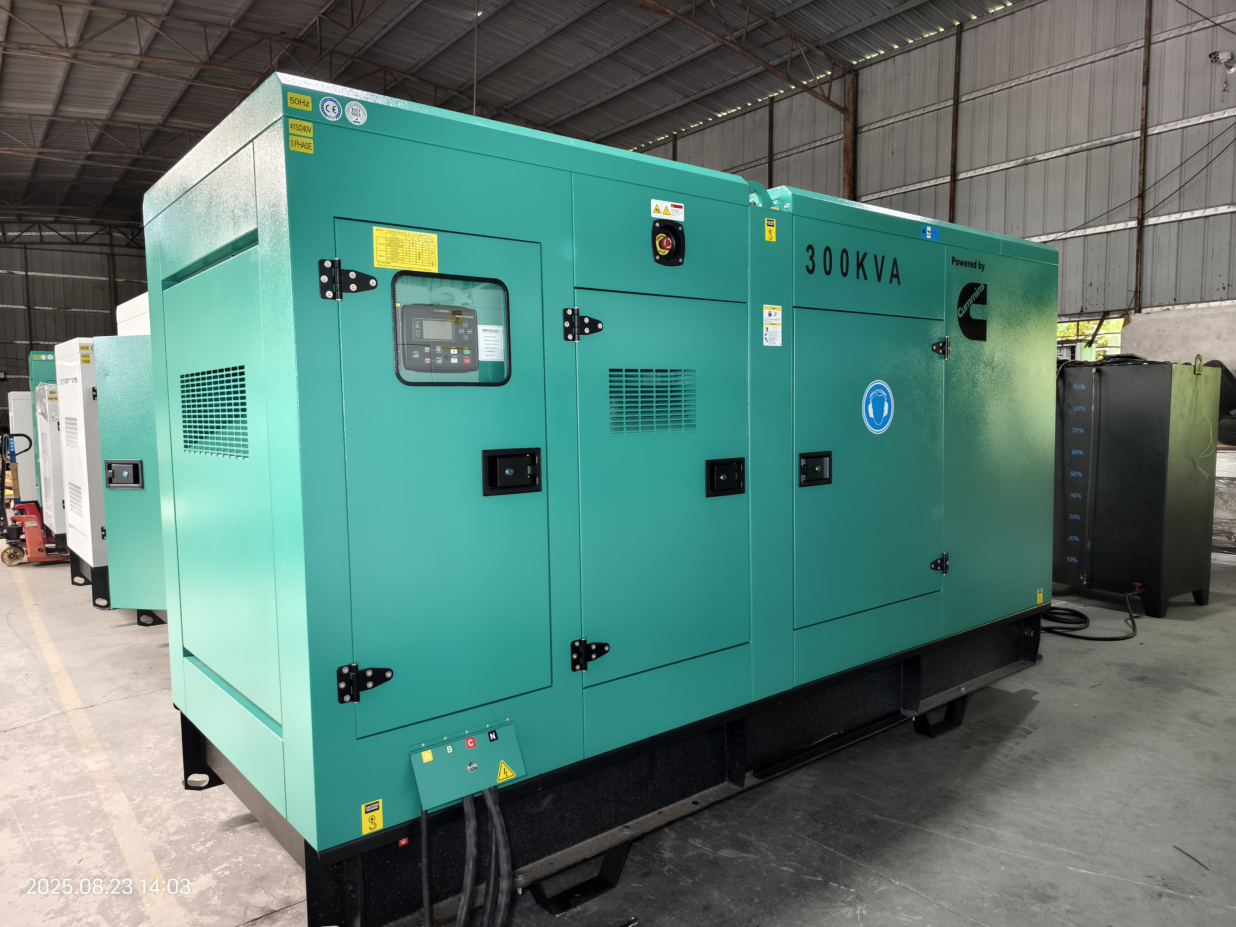 Galvanized Weather-Sealed Enclosures with Integrated Base Fluid Storage