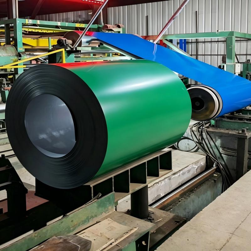 What color options are available for custom colour coated steel coil orders
