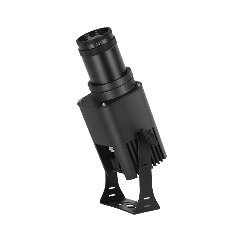 35W LED Gobo Projector Light – Rotating Custom Logo, IP67 Waterproof, Remote Controlled for Business Displays