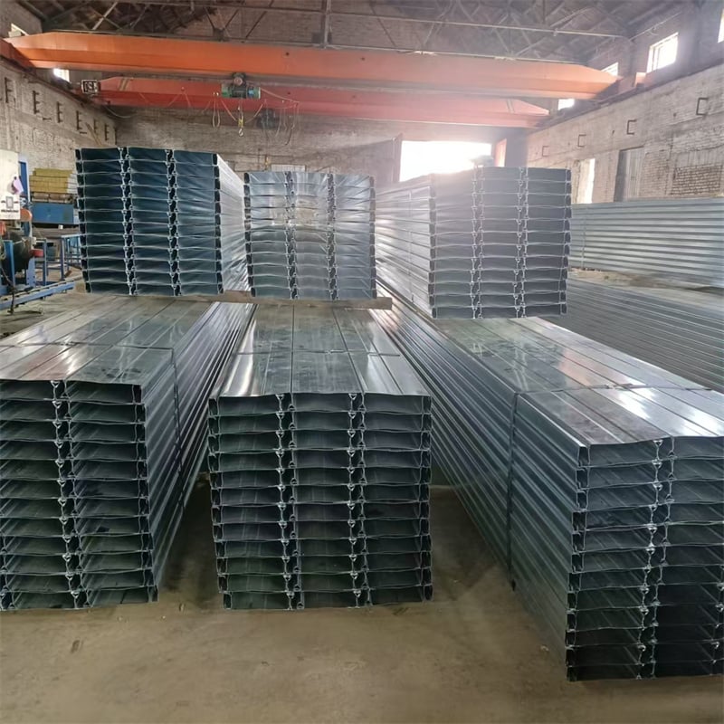 Closed Load-Bearing Galvanized Steel Deck YXB65 For Modern Floor Construction