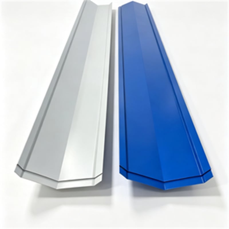 Steel plate bending parts, factory roof and wall edge finishing and wrapping