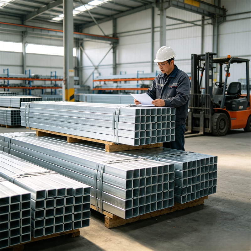 Welded Square Tube 20×20mm ~ 200×200mm For Structural Steel Frameworks