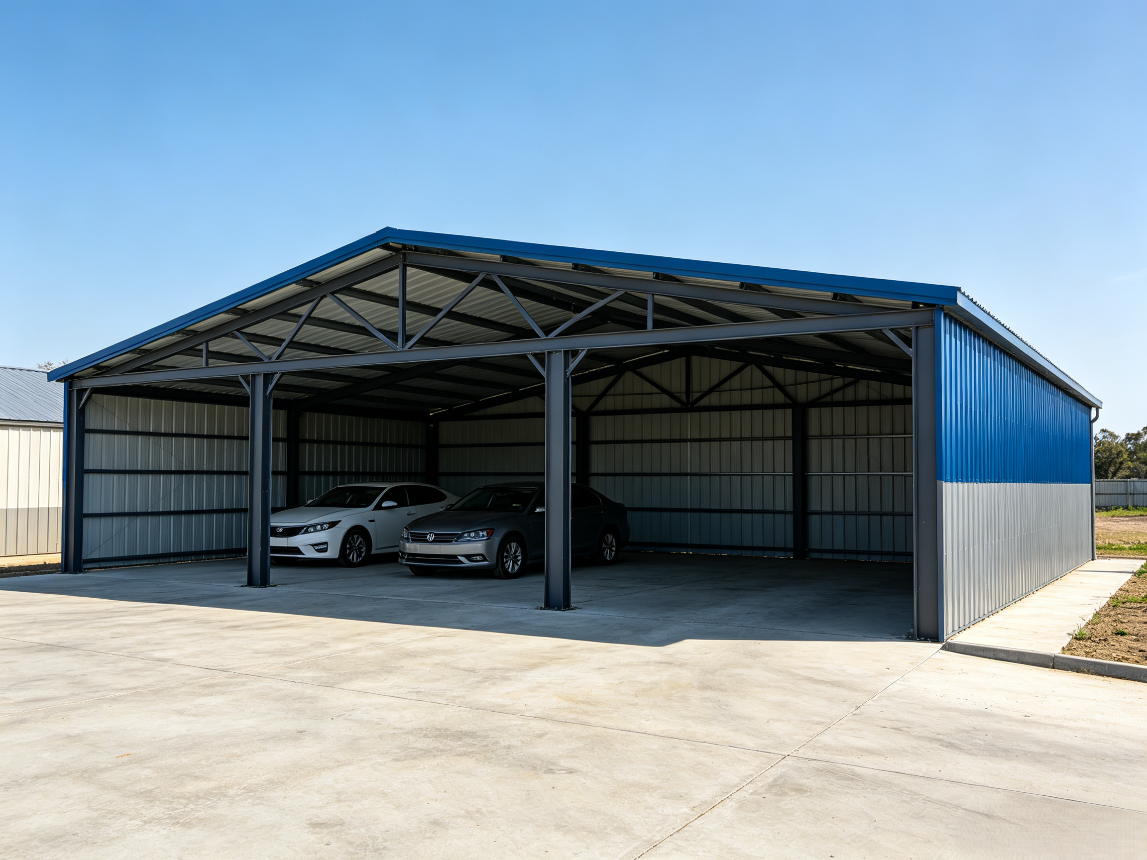 The Advantages of Steel Structure Carport Garages for Contractors