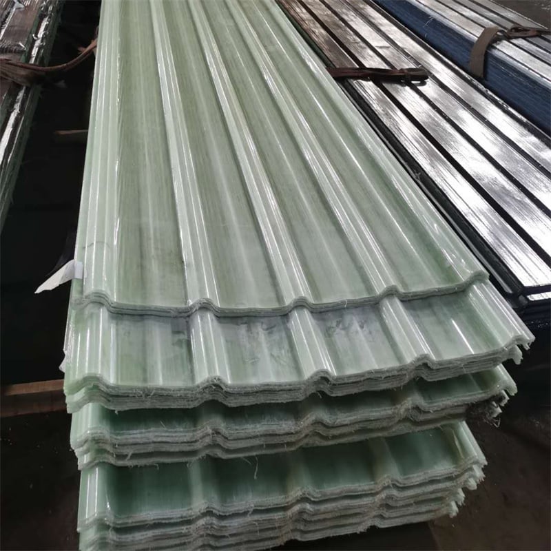Corrugated FRP Daylight Sheet 1.2mm (light canopy) For Natural Factory Lighting