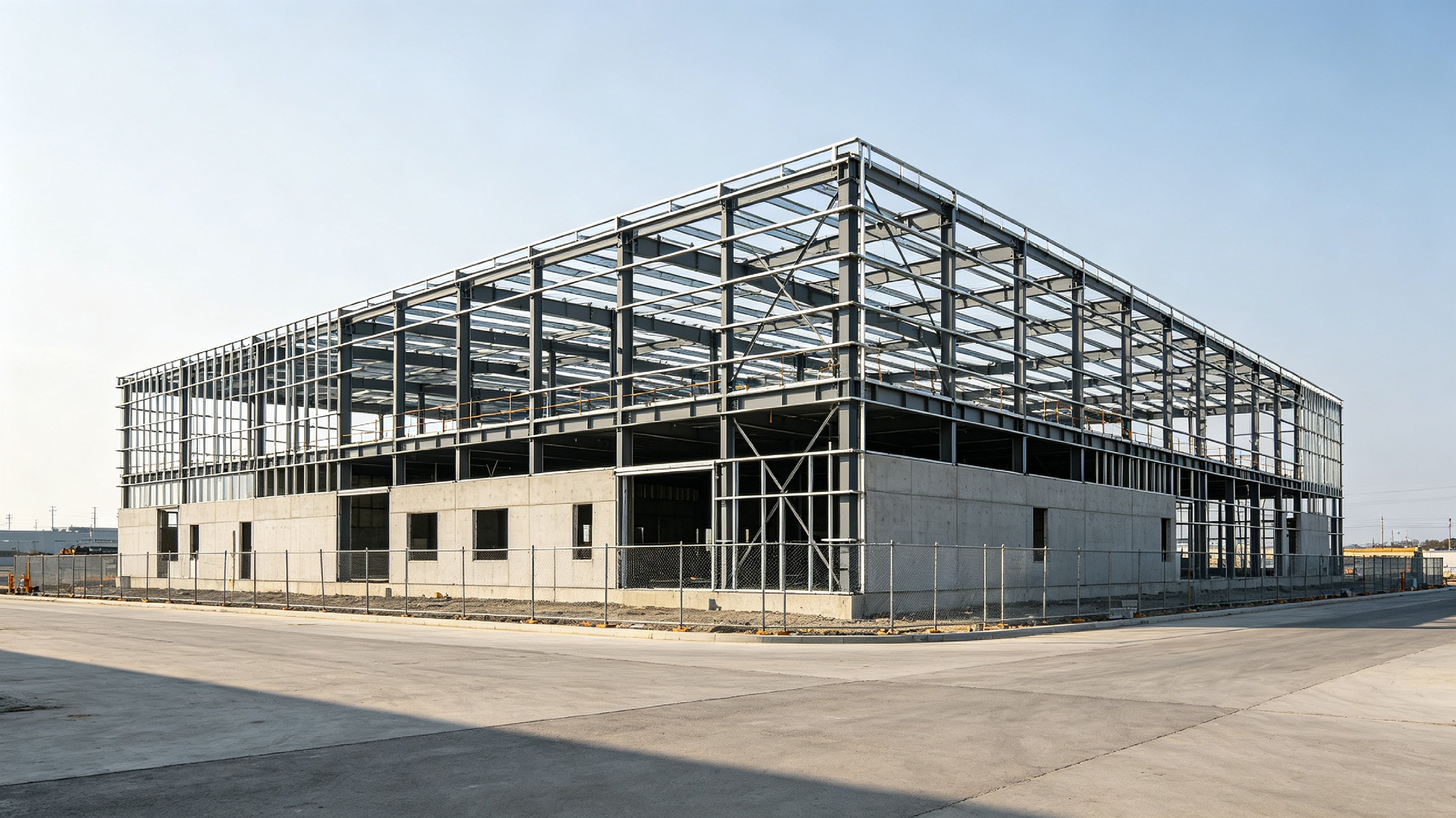 Specifications for High-Quality Steel Construction Warehouse Solutions