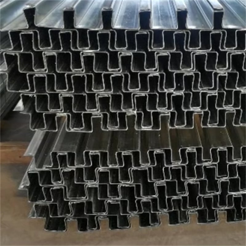 Galvanized Several-Shaped Steel Profiles 50*70mm For Greenhouse Frames