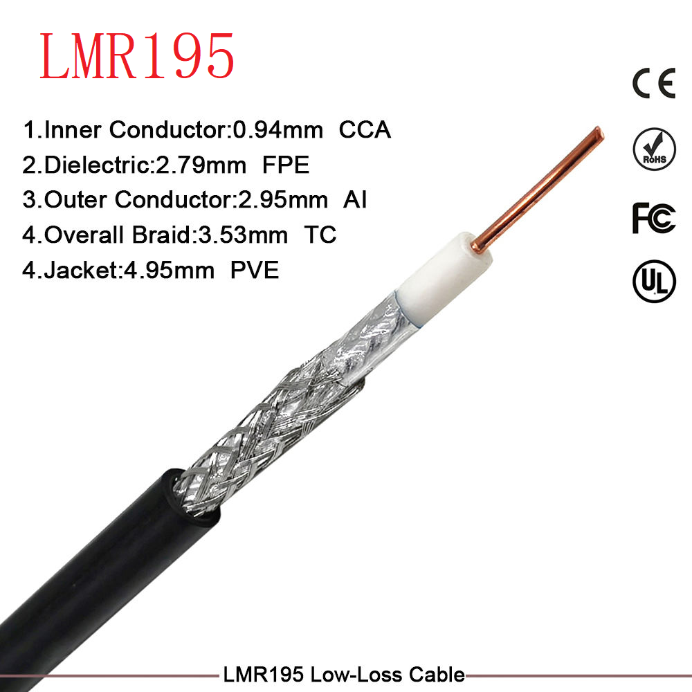 LMR-195 Coaxial Cable: The Ultimate Low-Loss Upgrade for RF Connectivity