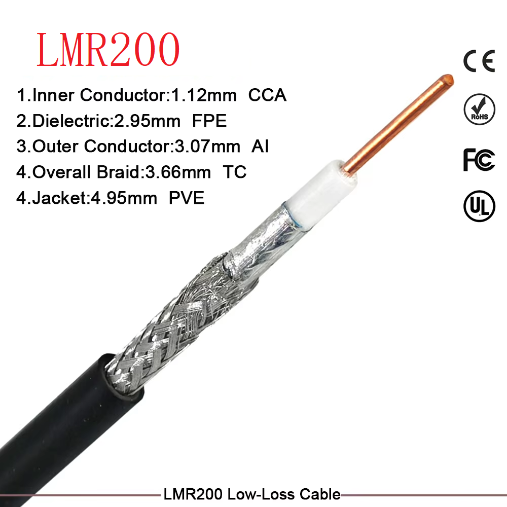 LMR-200 Coaxial Cable: The Perfect Balance of Low Loss and Flexibility