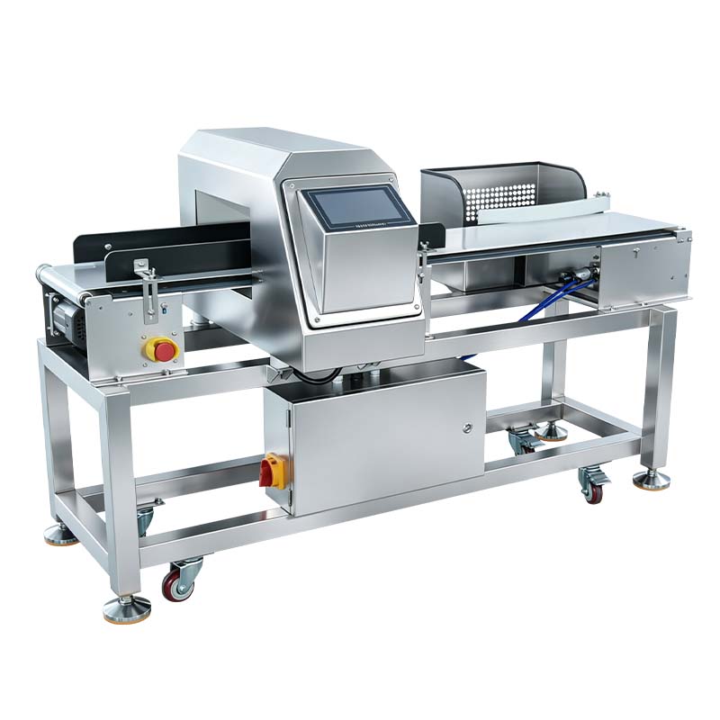 Rilevatore di metalli digitale intelligente CQ-YW910K | Sistema di ispezione per la sicurezza alimentare ad alta sensibilità con apprendimento automatico