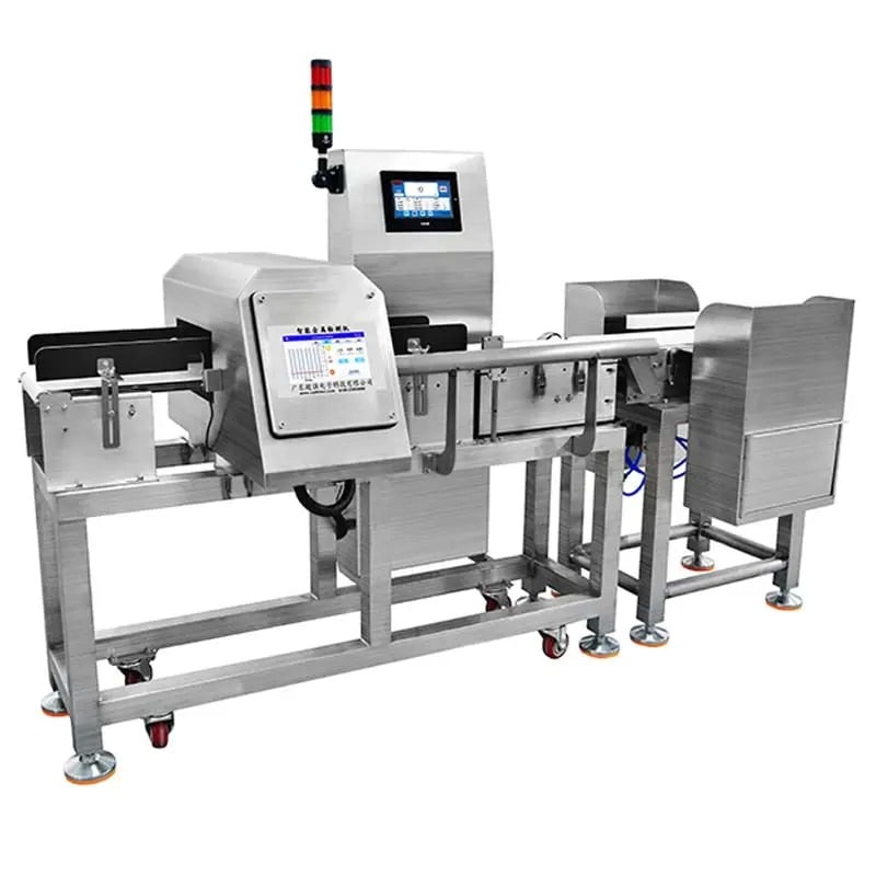 Integrating Sorting Flaps with Metal Detector Machine Rejection Systems