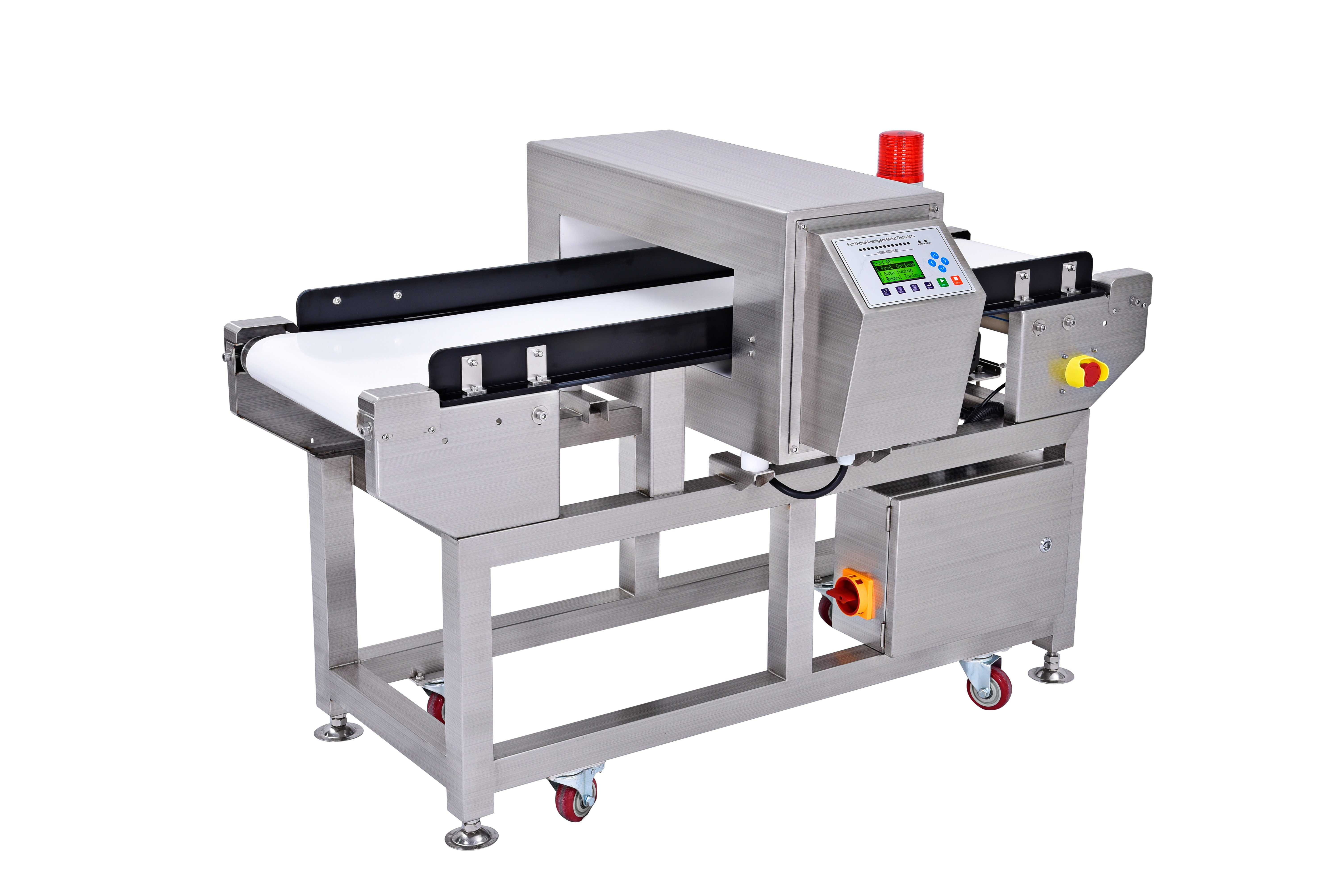 CQ-YW818 Detector digital inteligente de metales | Sistema de inspección de alto rendimiento con sensibilidad de 0,7 mm para industrias farmacéutica y alimentaria
