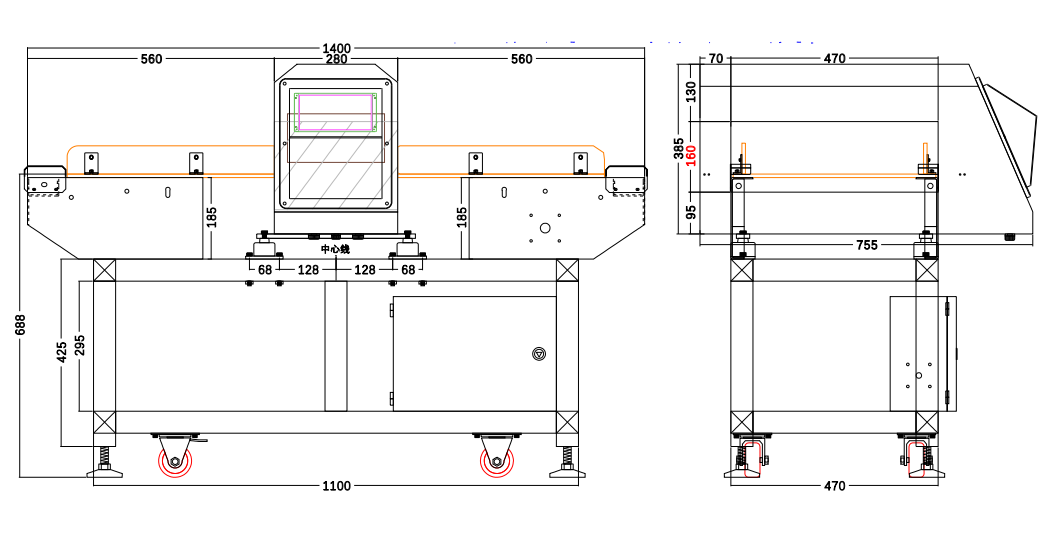 Food Metal Detector factory